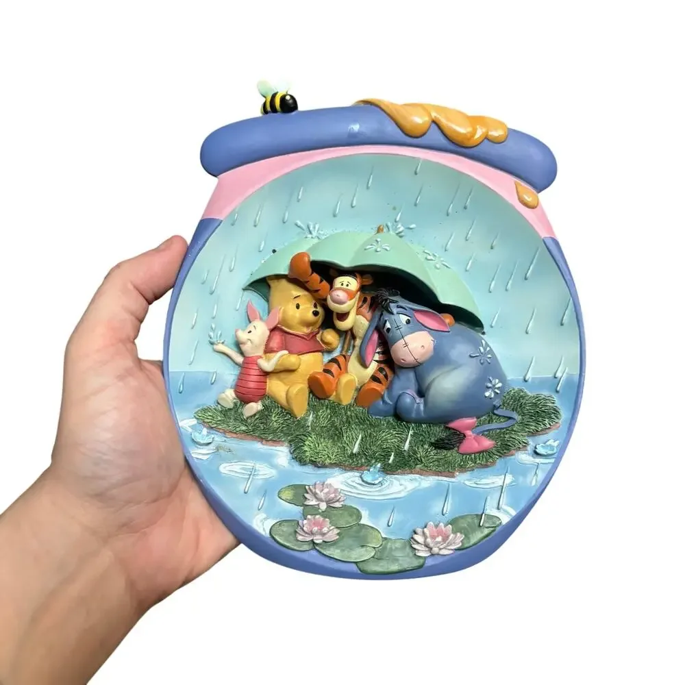 Bradford Exchange First Issue Winnie The Pooh Hunnypot Adventures Plaque Disney